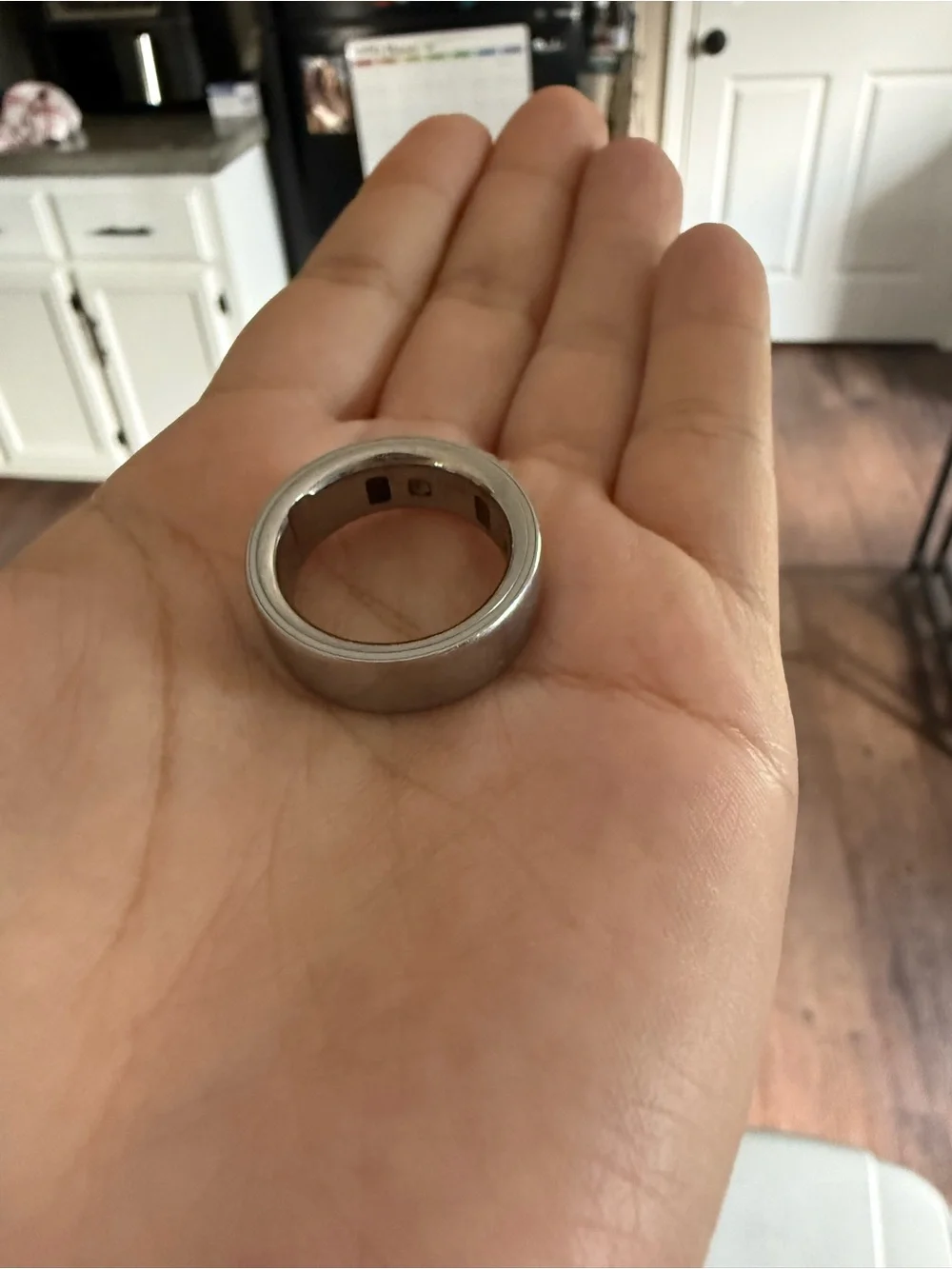 Silver Oura Ring Gen 4 size 9